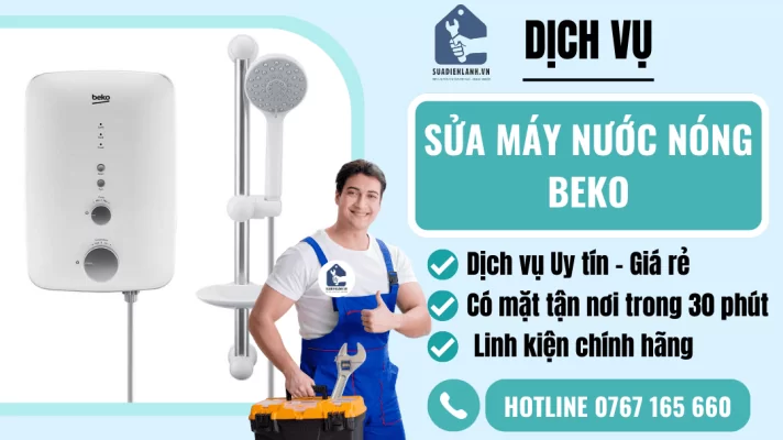 sửa máy nước nóng Beko