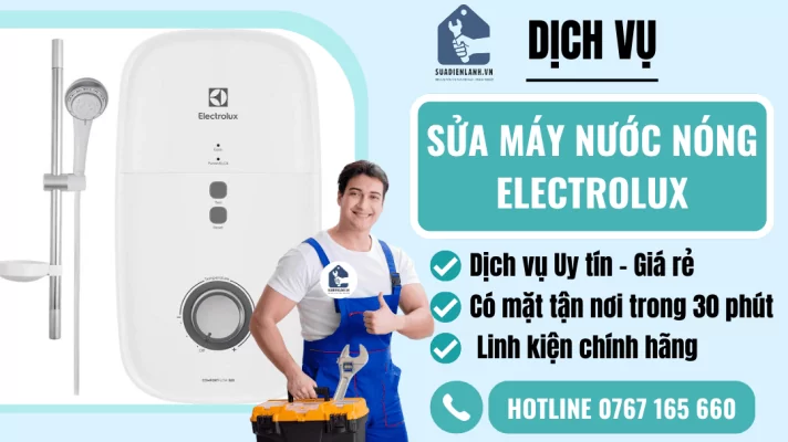sửa máy nước nóng Electrolux