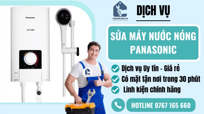 sửa máy nước nóng Panasonic
