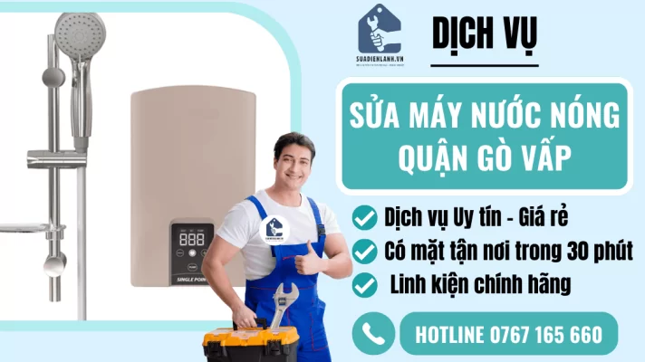 sửa máy nước nóng quận Gò Vấp