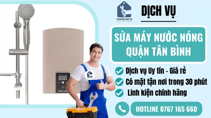 sửa máy nước nóng quận Tân Bình