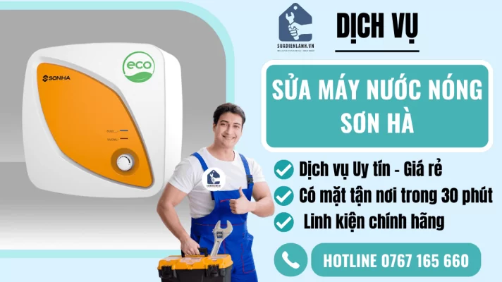 sửa máy nước nóng Sơn Hà
