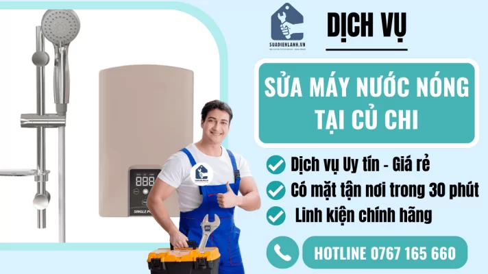 sửa máy nước nóng tại Củ Chi