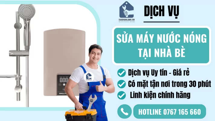 sửa máy nước nóng tại Nhà Bè