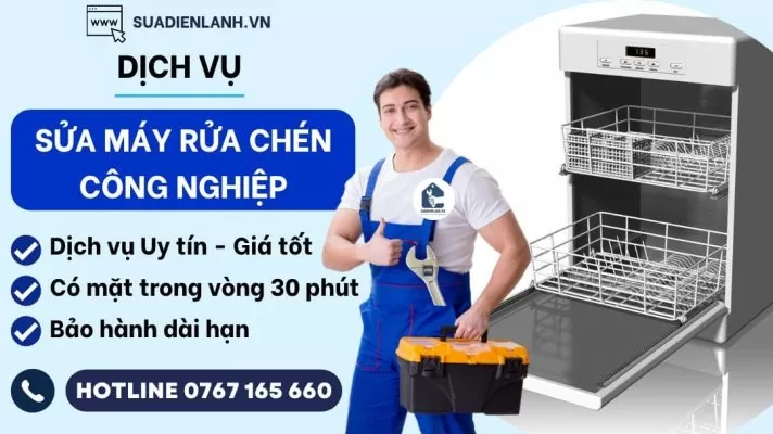sửa máy rửa chén công nghiệp