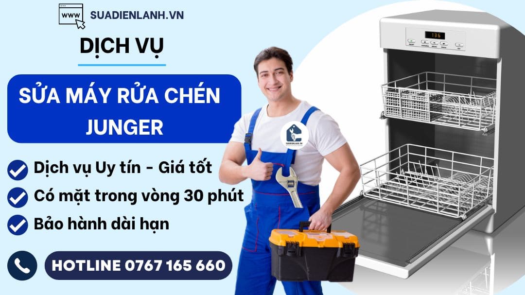 sửa máy rửa chén junger