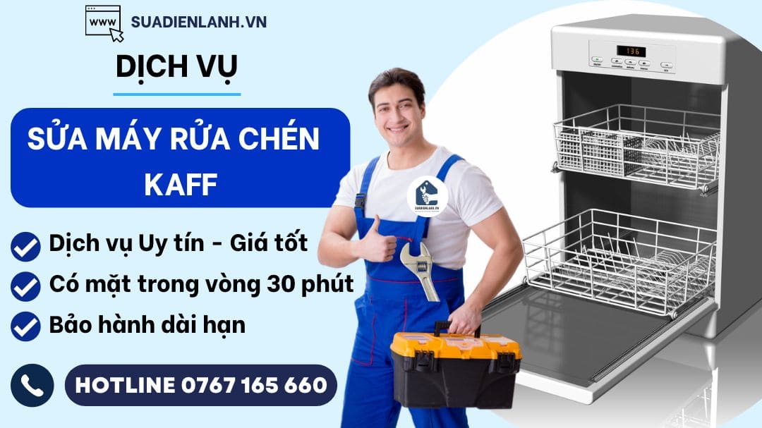 sửa máy rửa chén kaff