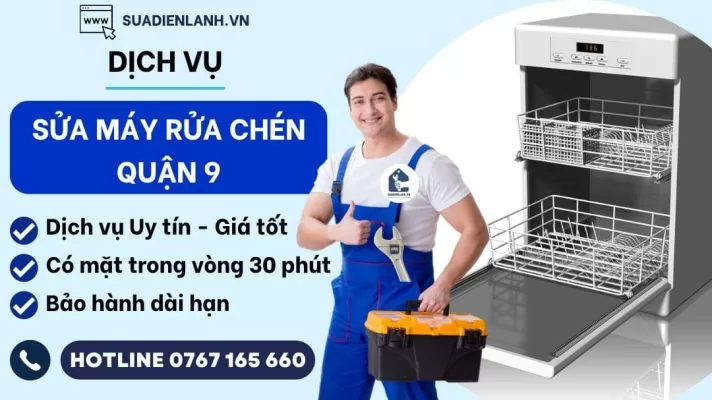 sửa máy rửa chén quận 9