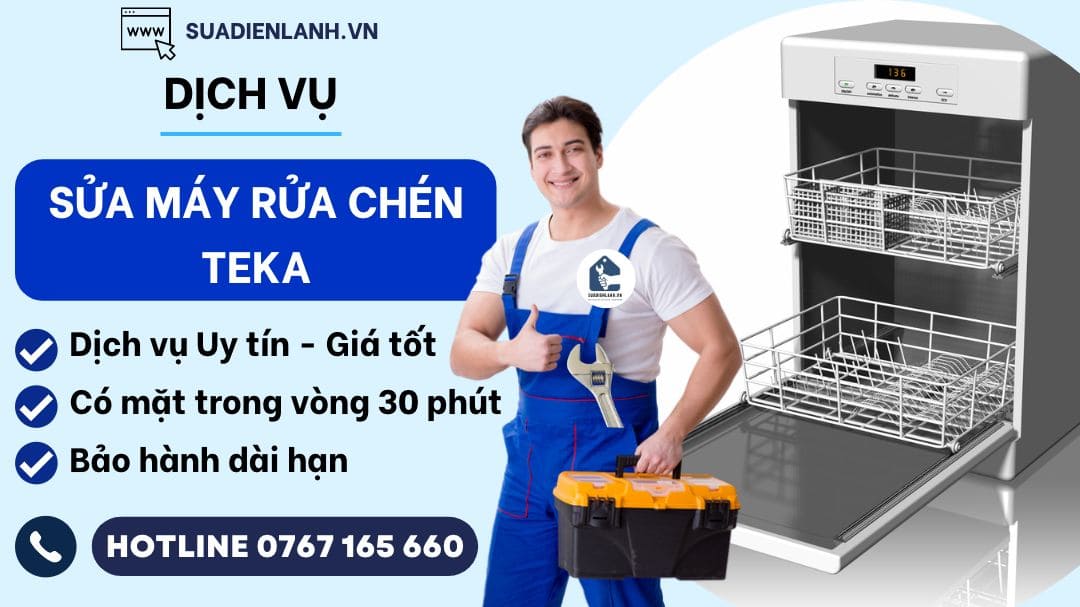 sửa máy rửa chén teka