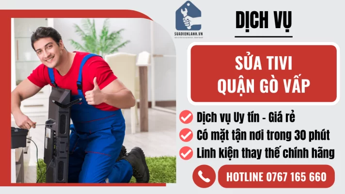sửa tivi quận Gò Vấp