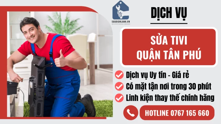 sửa tivi quận Tân Phú