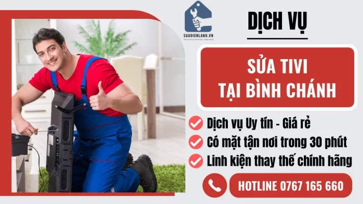 sửa tivi tại Bình Chánh