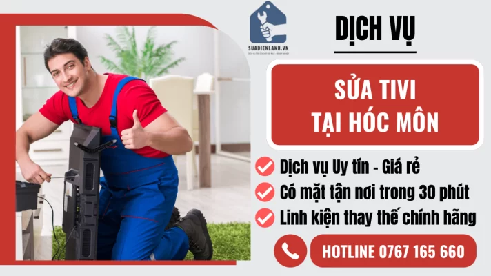sửa tivi tại Hóc Môn