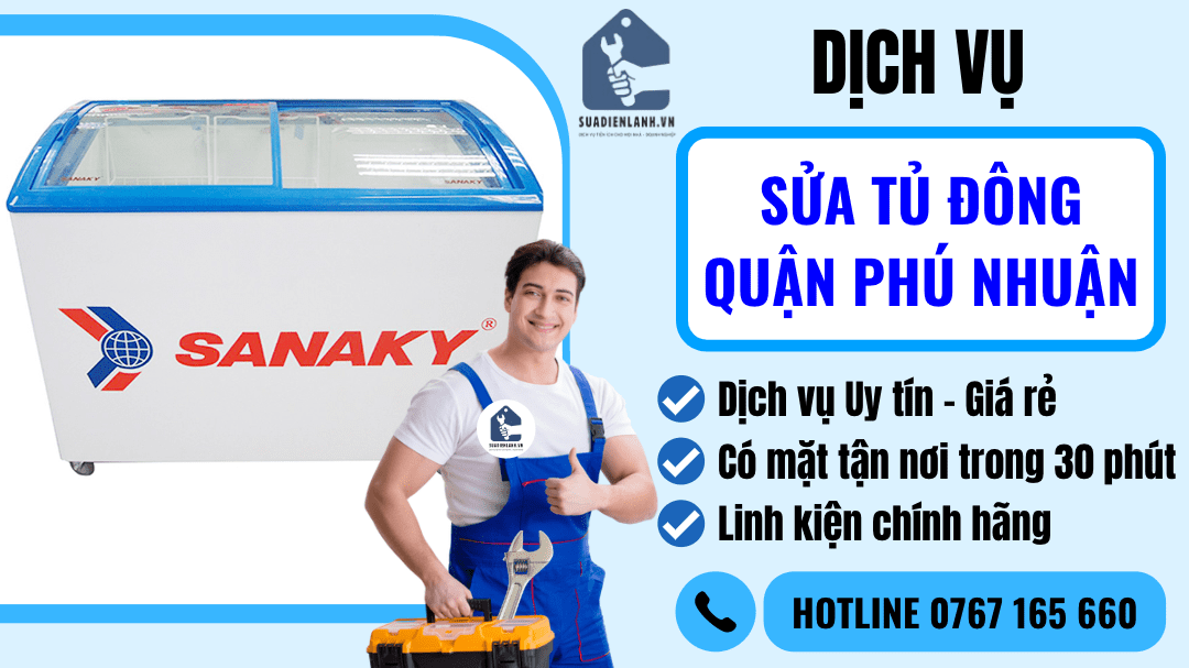 sửa tủ đông quận Phú Nhuận