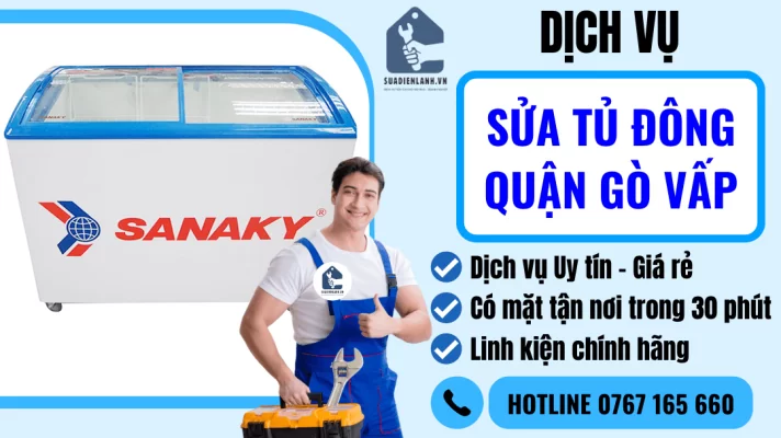 sửa tủ đông quận Gò Vấp