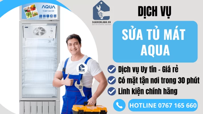 sửa tủ mát aqua