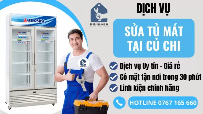 sửa tủ mát tại Củ Chi
