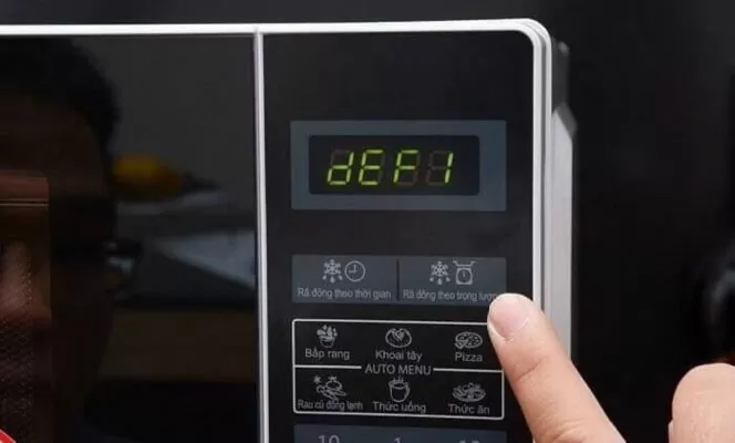 mã lỗi lò vi sóng sharp