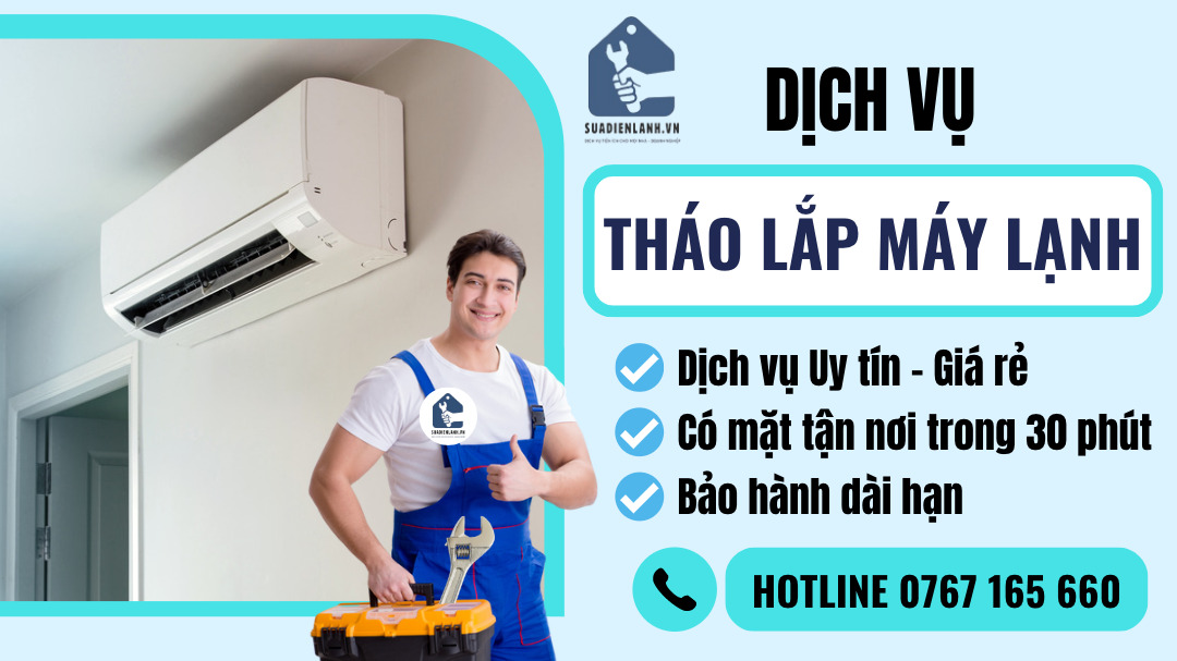 Tháo Lắp Máy Lạnh Dịch Vụ Di Dời Máy Lạnh Giá Rẻ Tại Tphcm