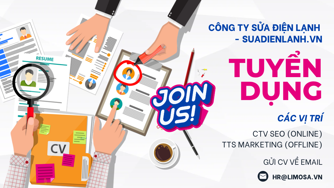 Công ty suadienlanh.vn tuyển CTV SEO online
