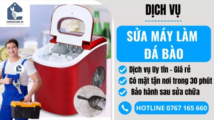 Sửa máy làm đá bào tại suadienlanh.vn