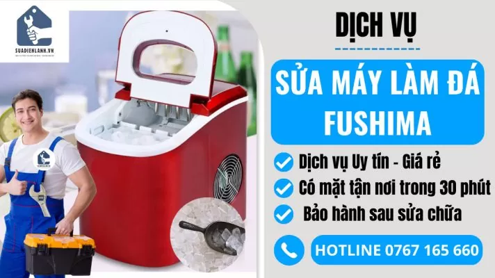 sửa máy làm đá Fushima suadienlanh.vn