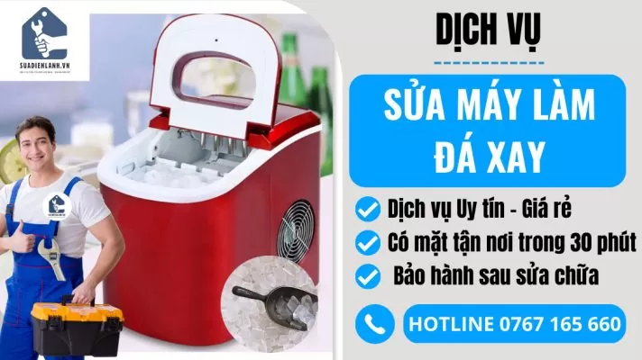 Sửa máy làm đá xay tại suadienlanh.vn