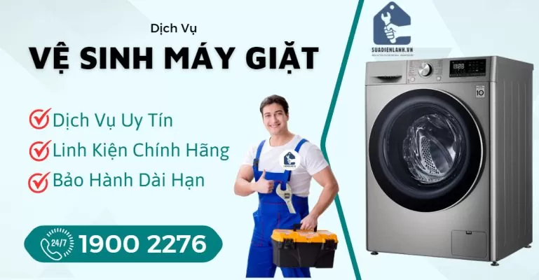 Vệ Sinh Máy Giặt Suadienlanh