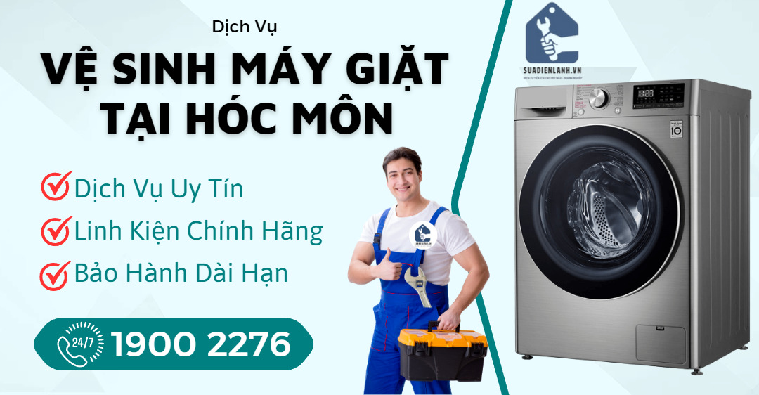 Vệ Sinh Máy Giặt Tại Hóc Môn Suadienlanh