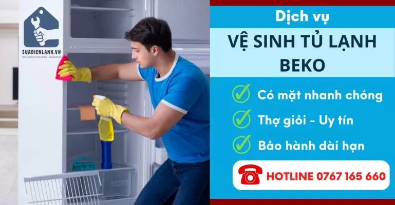 Vệ Sinh Tủ Lạnh Beko Suadienlanh