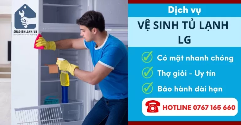 Vệ Sinh Tủ Lạnh Lg Suadienlanh