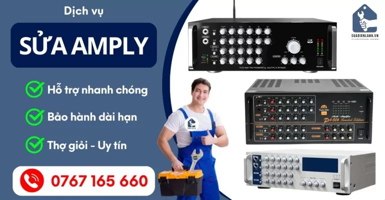 Sửa Amply