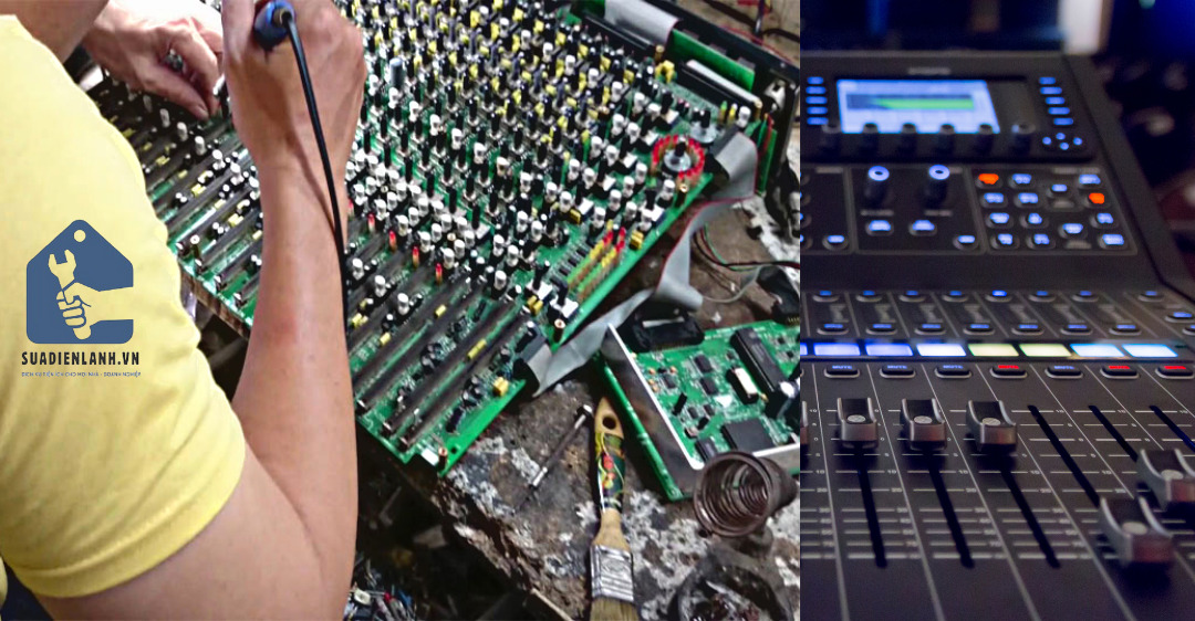 Sửa bàn mixer giá rẻ - trung tâm suadienlanh.vn