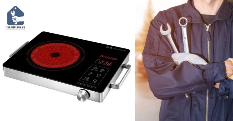 Sửa bếp hồng ngoại giá rẻ tại trung tâm sửa điện lạnh - điện tử suadienlanh.vn