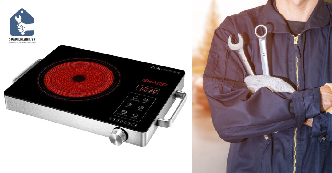 Sửa bếp hồng ngoại giá rẻ tại trung tâm sửa điện lạnh - điện tử suadienlanh.vn