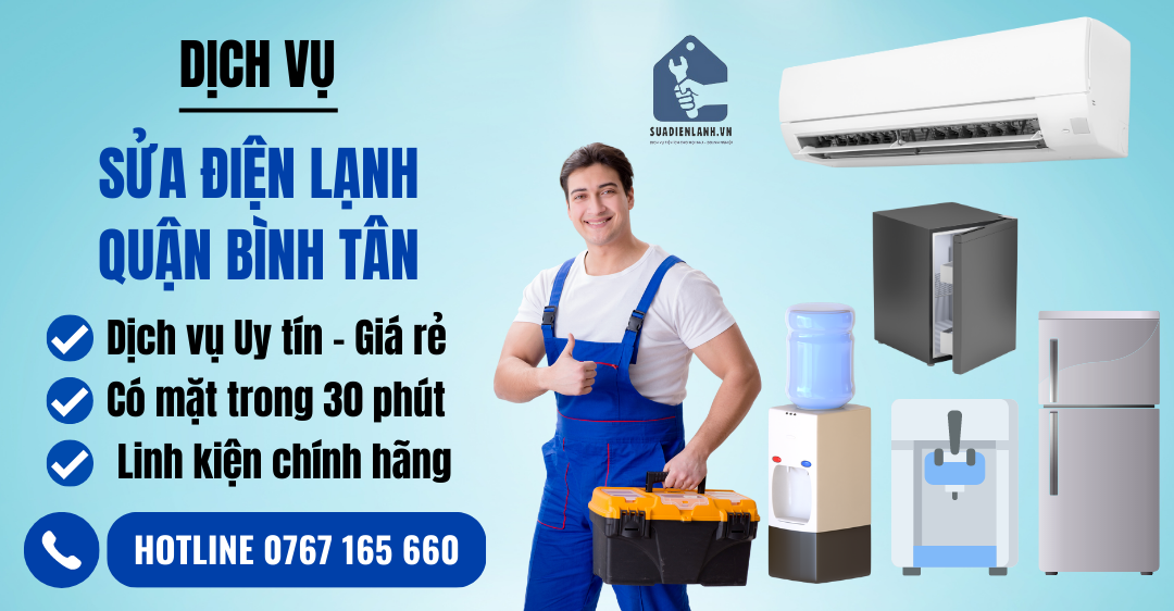 sửa điện lạnh quận bình tân suadienlanh.vn