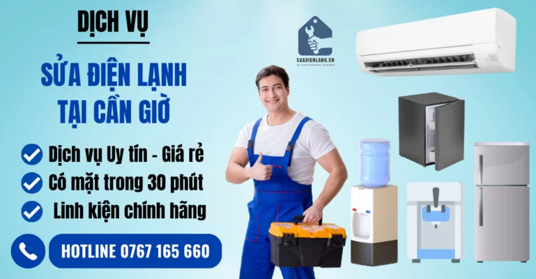 sửa điện lạnh tại cần giờ suadienlanh.vn