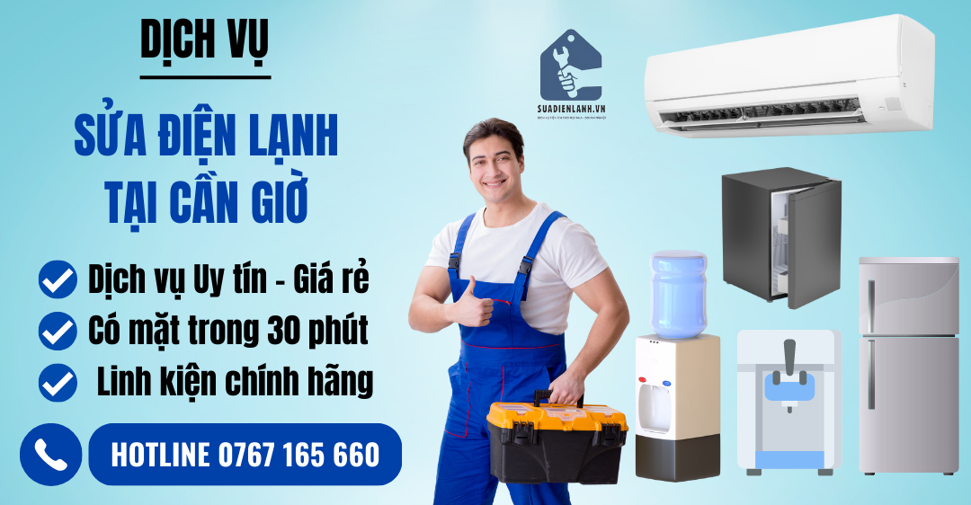 sửa điện lạnh tại cần giờ suadienlanh.vn