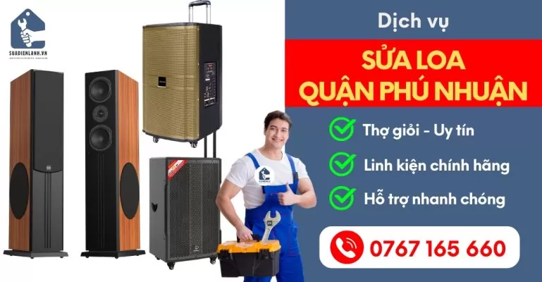 Sửa Loa Quận Phú Nhuận Suadienlanh