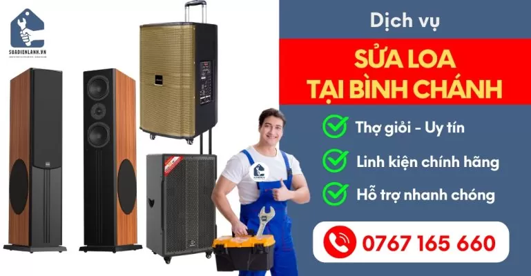 Sửa Loa Tại Bình Chánh Suadienlanh