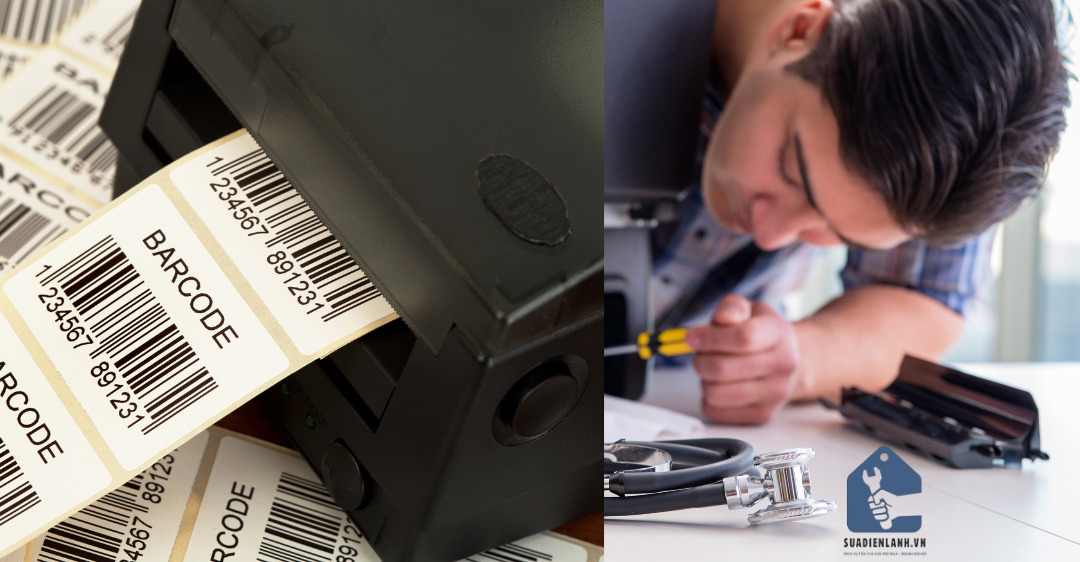 Cách khắc phục máy in mã vạch không ra mực