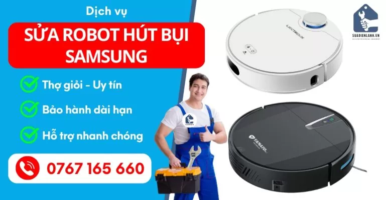 Sửa Robot Hút Bụi Samsung Suadienlanh