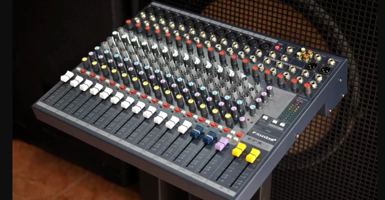 Cách chỉnh bàn Mixer Soundcraft efx12 chi tiết