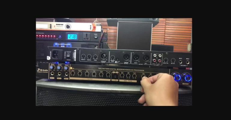 Các tính năng chính của Digital Reverb