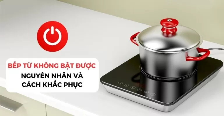 Bếp từ không bật được