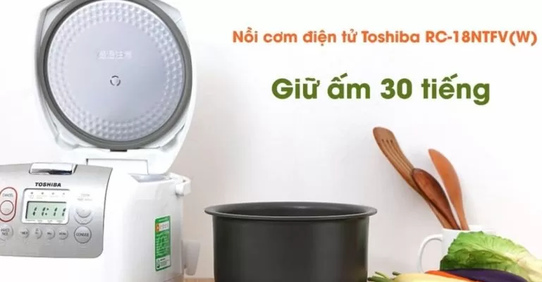 cách chỉnh đồng hồ nồi cơm điện toshiba