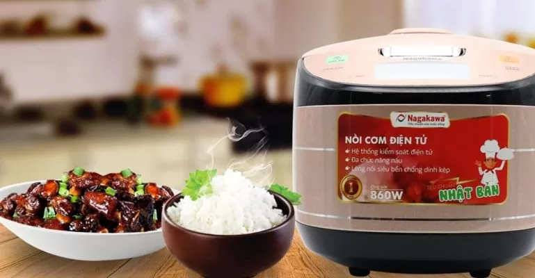cách khử mùi nồi cơm điện bị thiu
