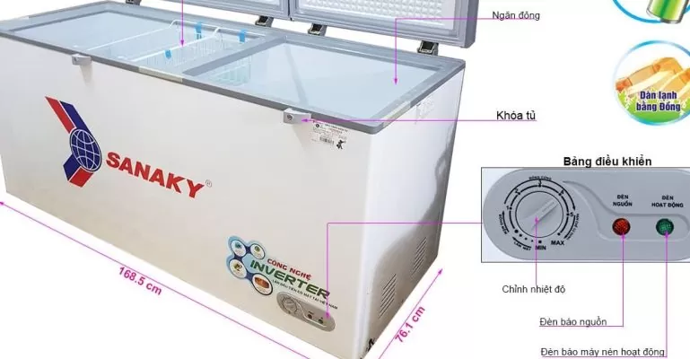 cách sử dụng tủ đông