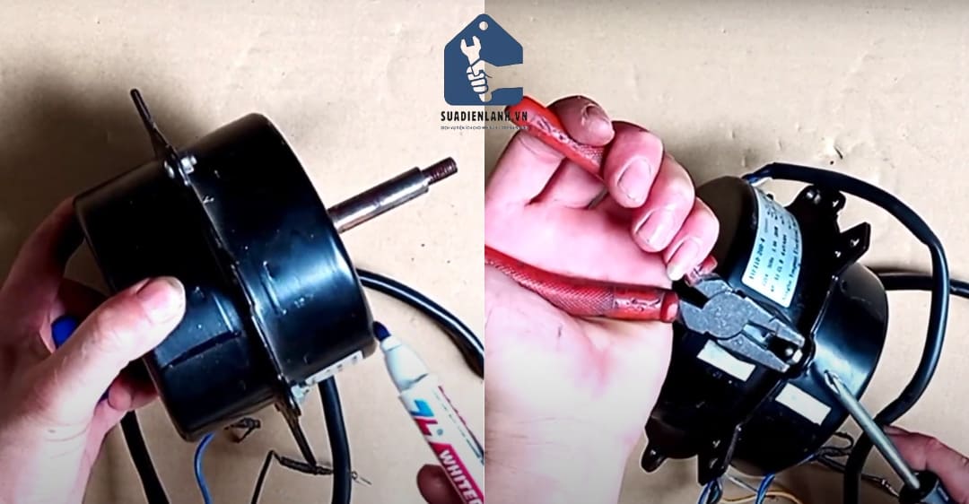 Cách sửa chữa quạt hơi nước bị cháy đơn giản