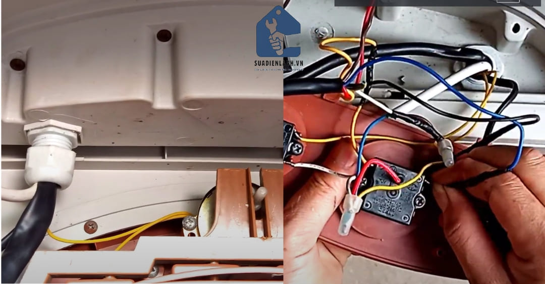 Cách sửa quạt hơi nước bị cháy